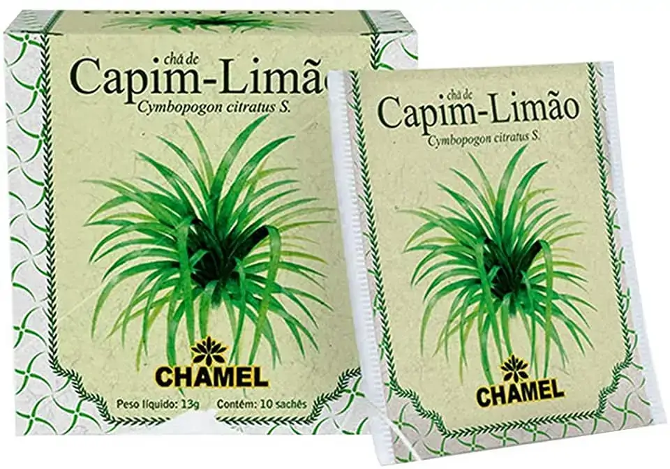 Cha Capim Limao Sachet 13g Chamel