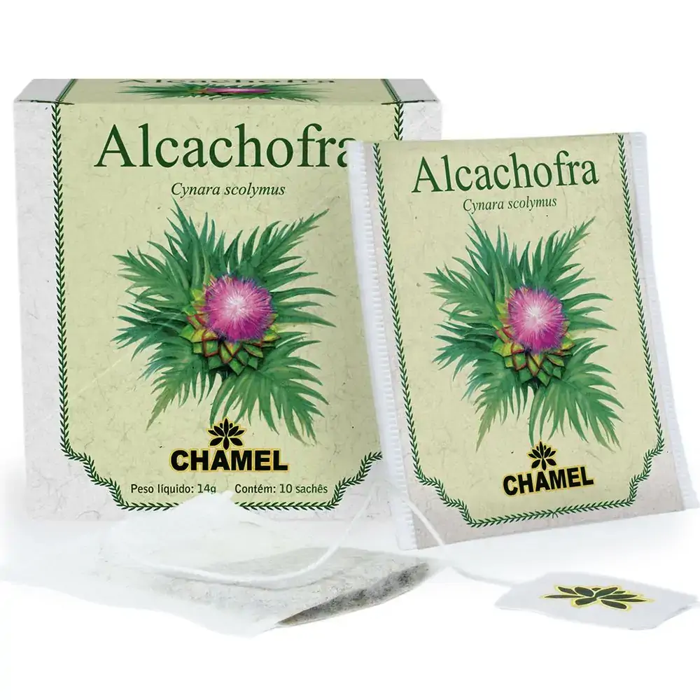 Chamel Cha Alcachofra 10 Saches Alimentos
