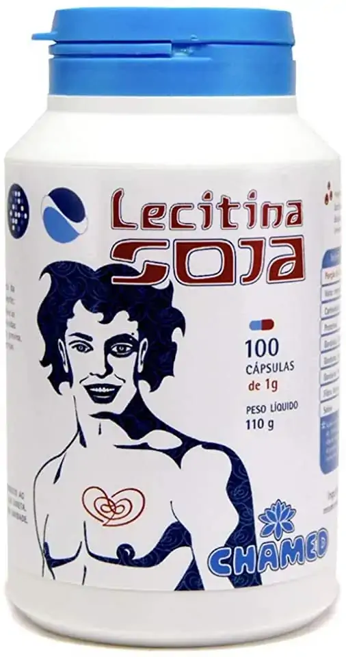Lecitina De Soja 1g 100 Caps
