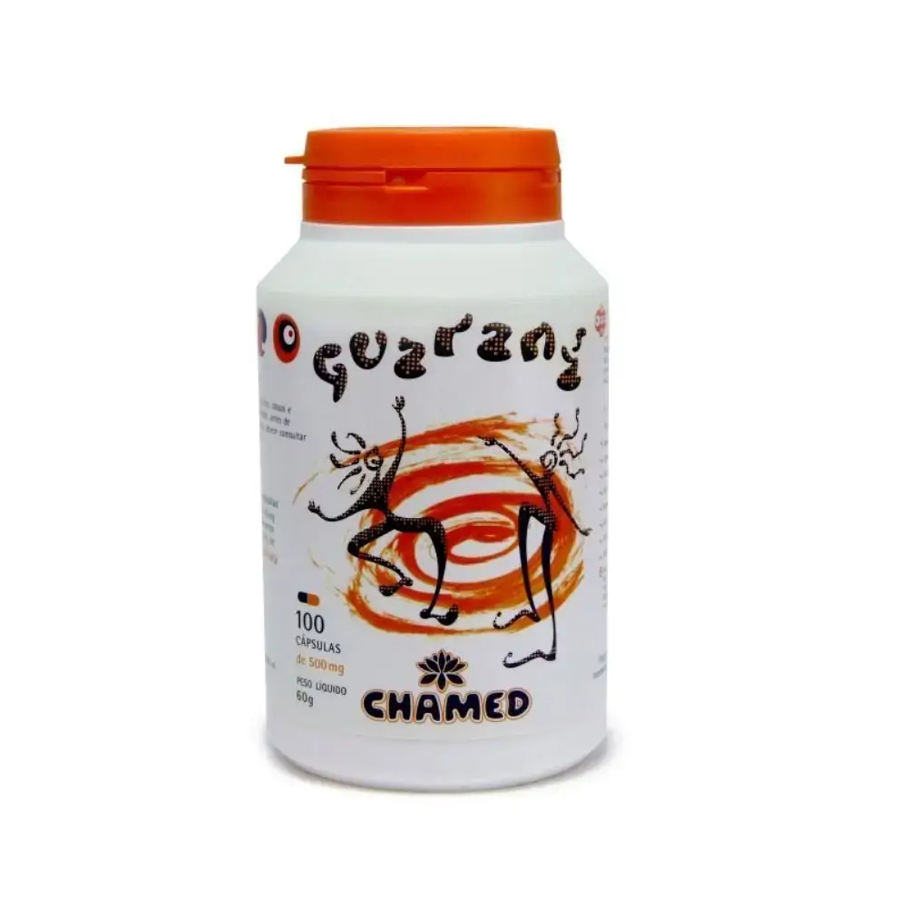 Guarana Em Caps. 100 Caps Chamed