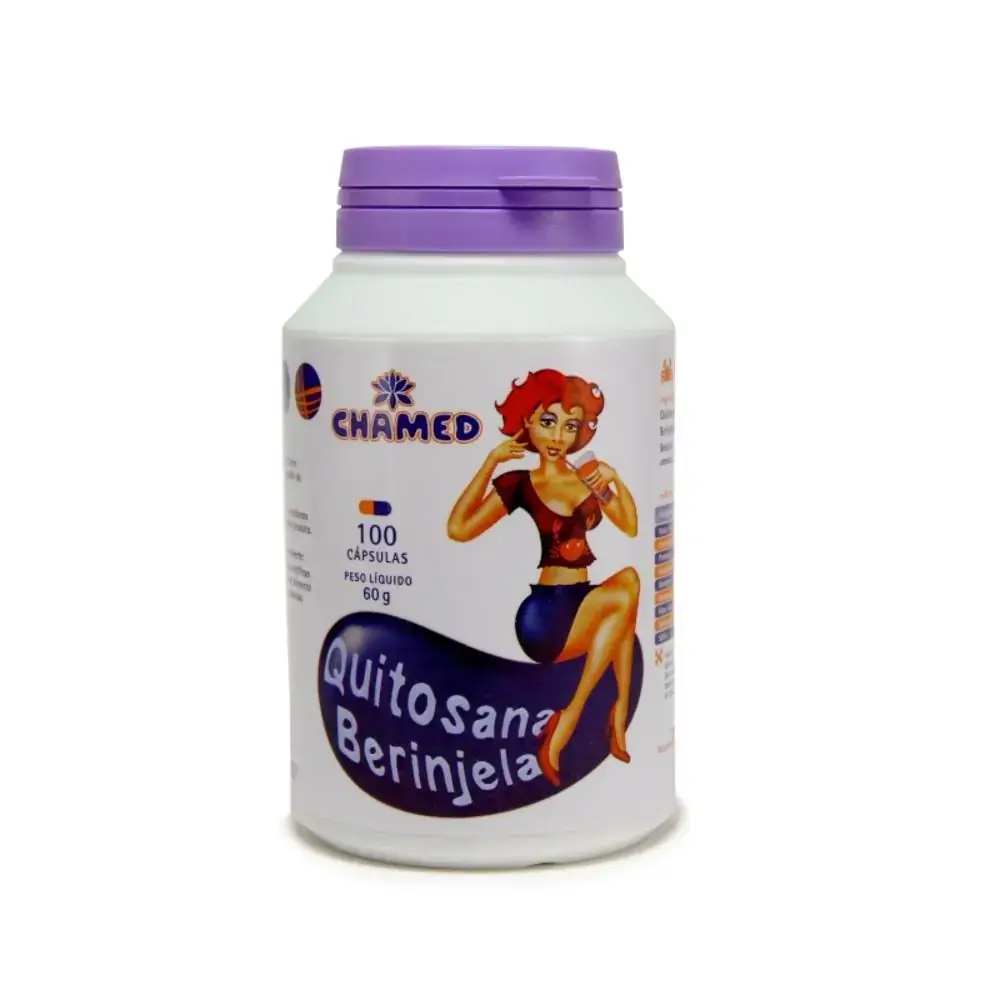 Quitosana Berinjela 100 Caps