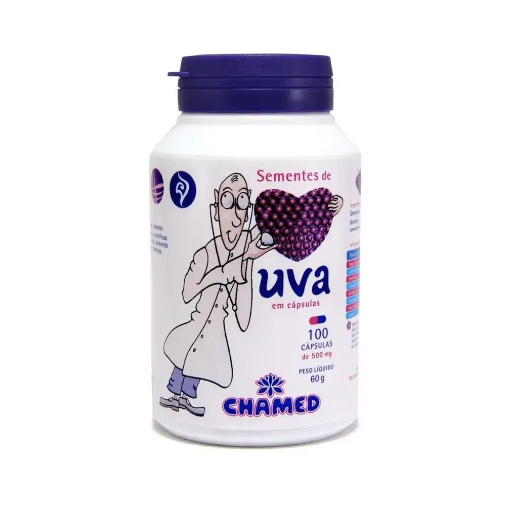 Semente De Uva 100 Caps
