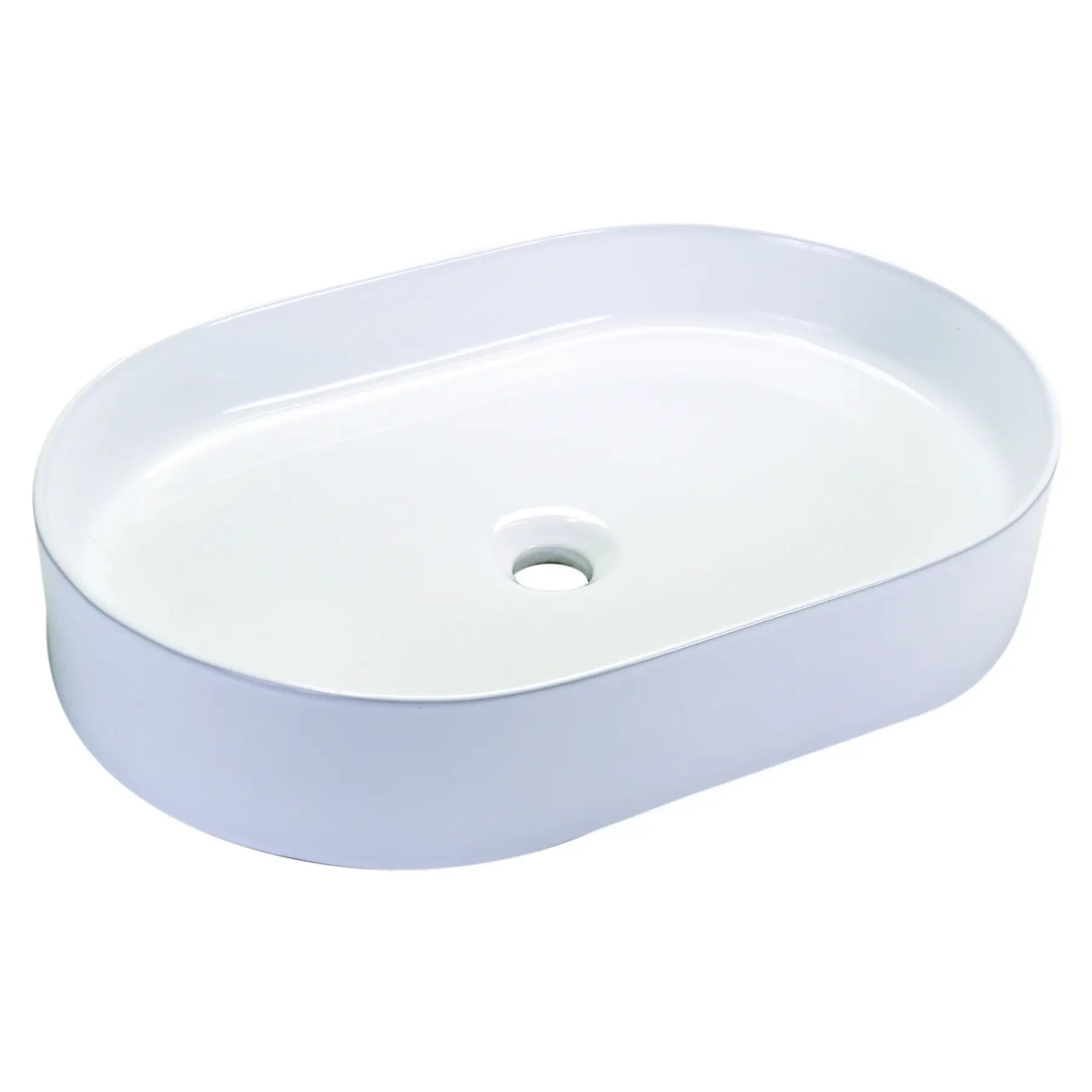 Cuba De Louça Apoio Oval 57x37 (branca) - Icasa
