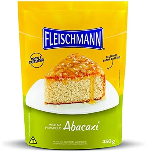 Bolo Fleischmann Abacaxi