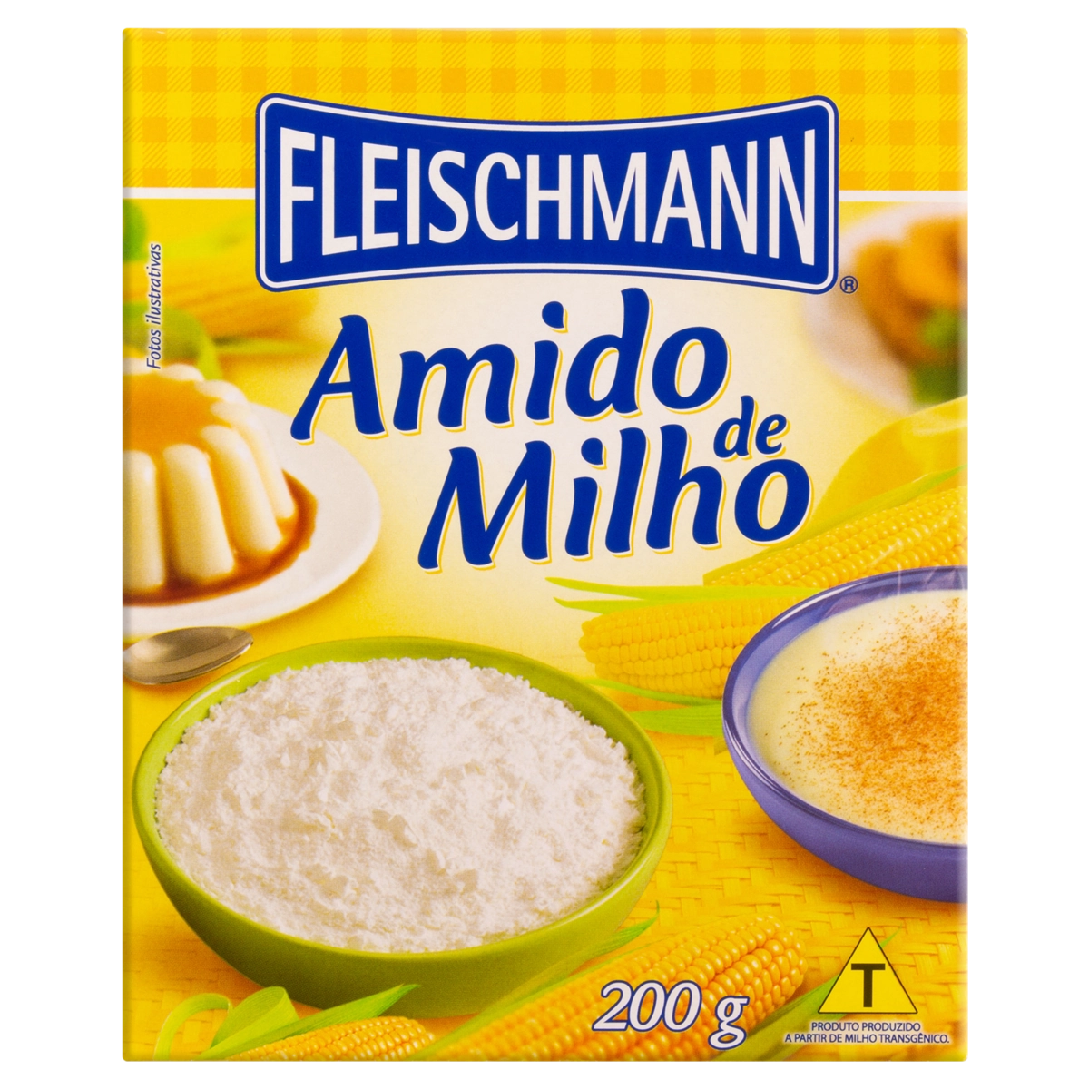 Amido De Milho Fleischmann Caixa 200g