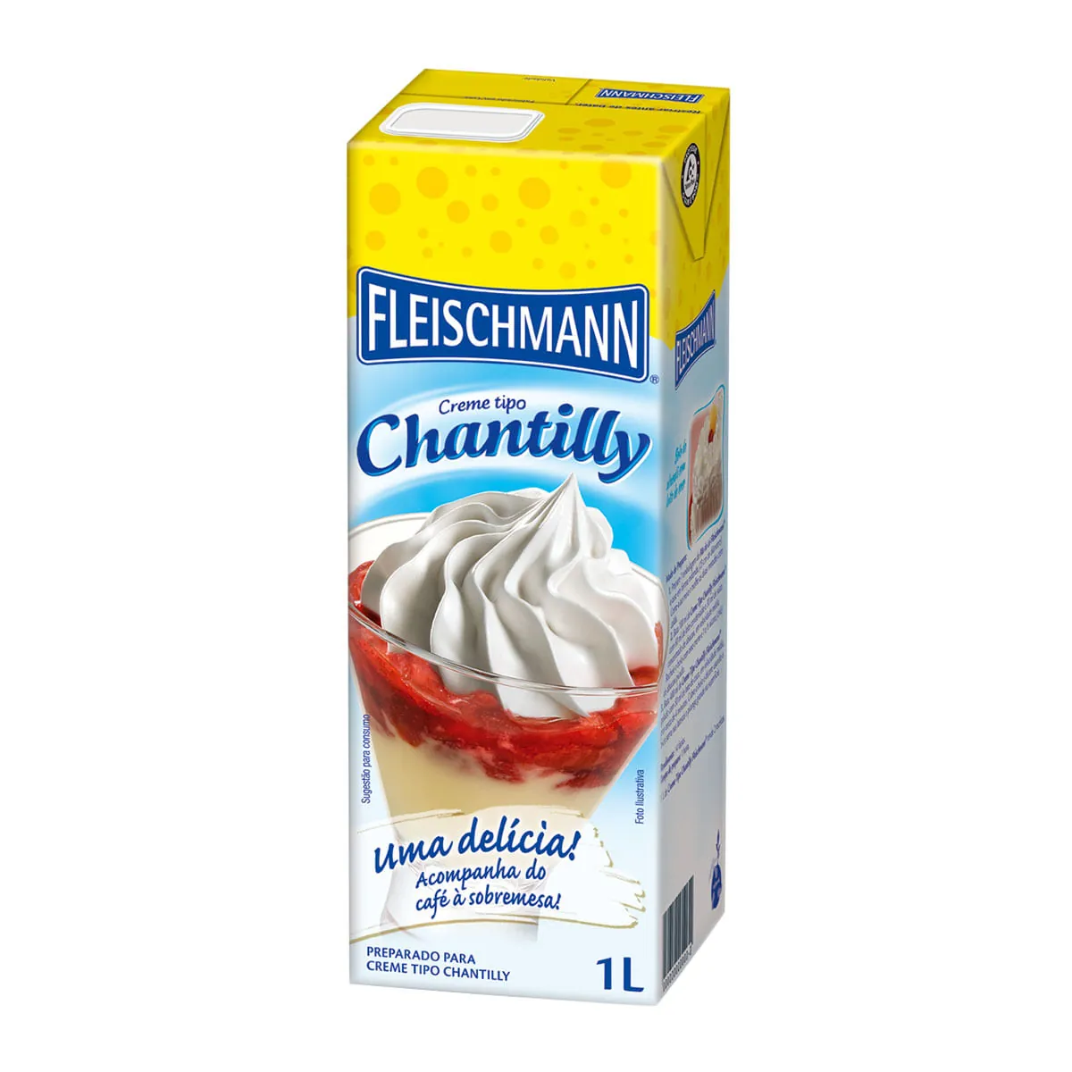 Creme Chantilly Fleischmann Caixa 1l