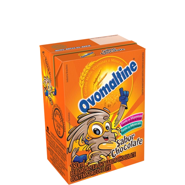 Bebida Láctea Uht Chocolate Ovomaltine Caixa 180ml