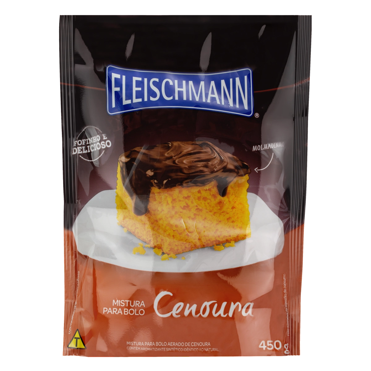 Mistura Para Bolo Cenoura Fleischmann