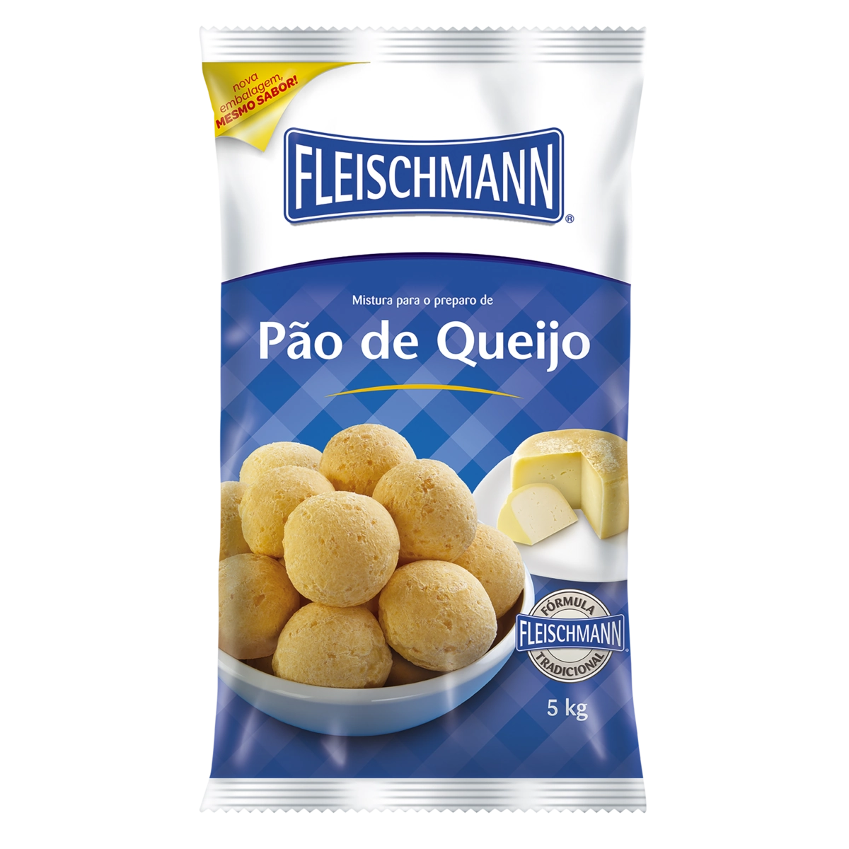Mistura Para Pão De Queijo Fleischmann Pacote 5kg