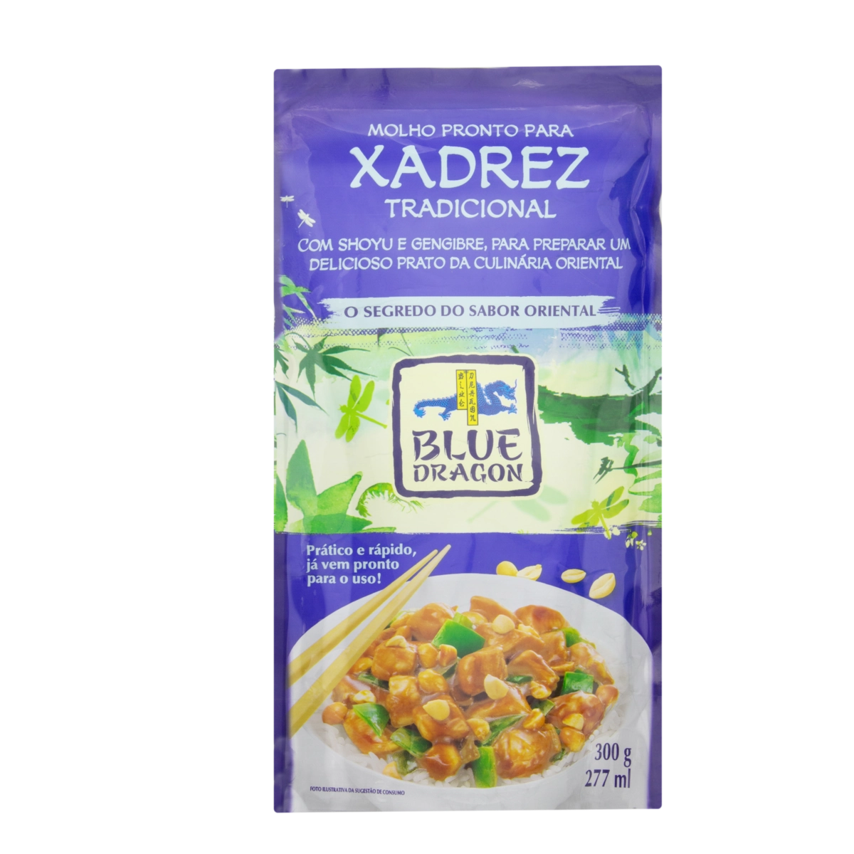 Molho Xadrez Para Carne Tradicional Blue Dragon Sachê 300g