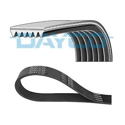 Correia do Alternador GIR/ALT/BA - DAYCO 6PK1180