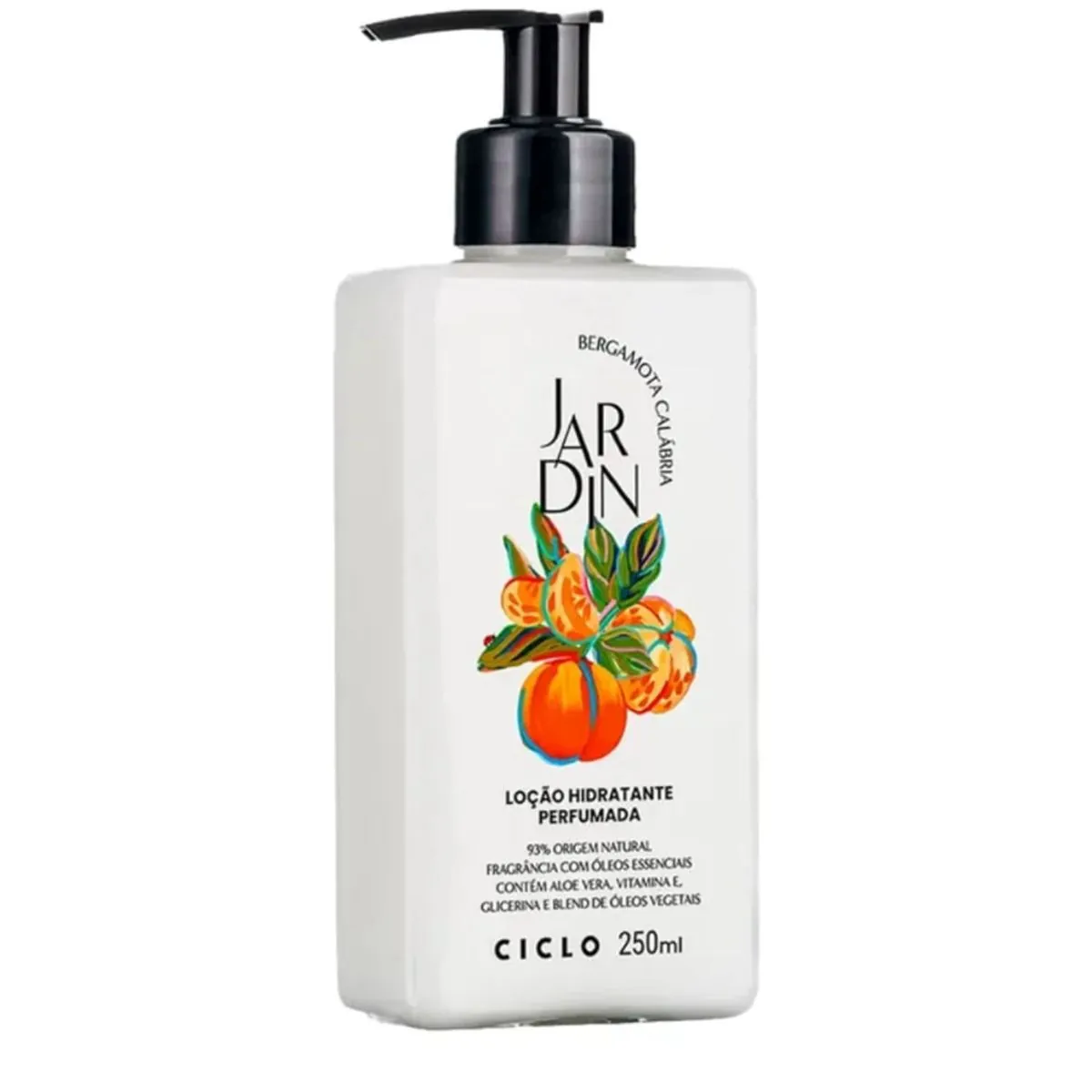 Locao Hidr Ciclo Jardin 250ml Bergamota Cacab