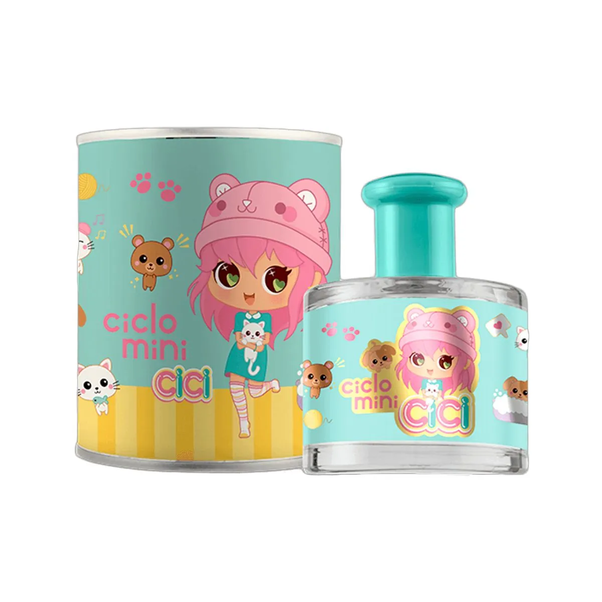Perfume Infantil Cici Zoe Sem Álcool 100ml Ciclo