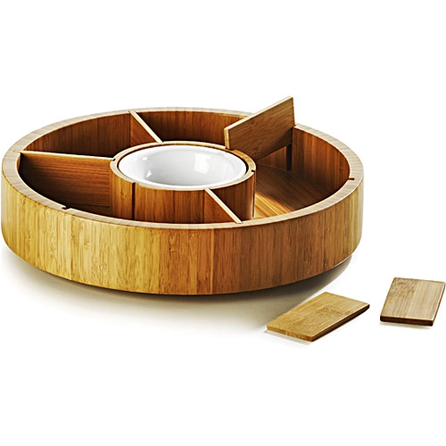 Petisqueira Giratoria em Bambu PD-00523 WELF