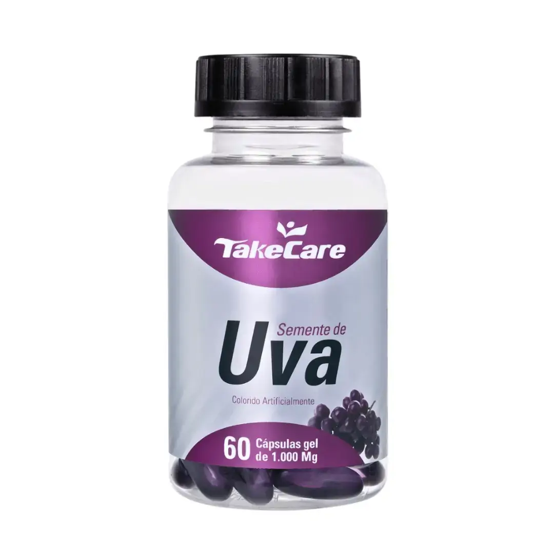 Oleo Semente Uva 60caps Takecare