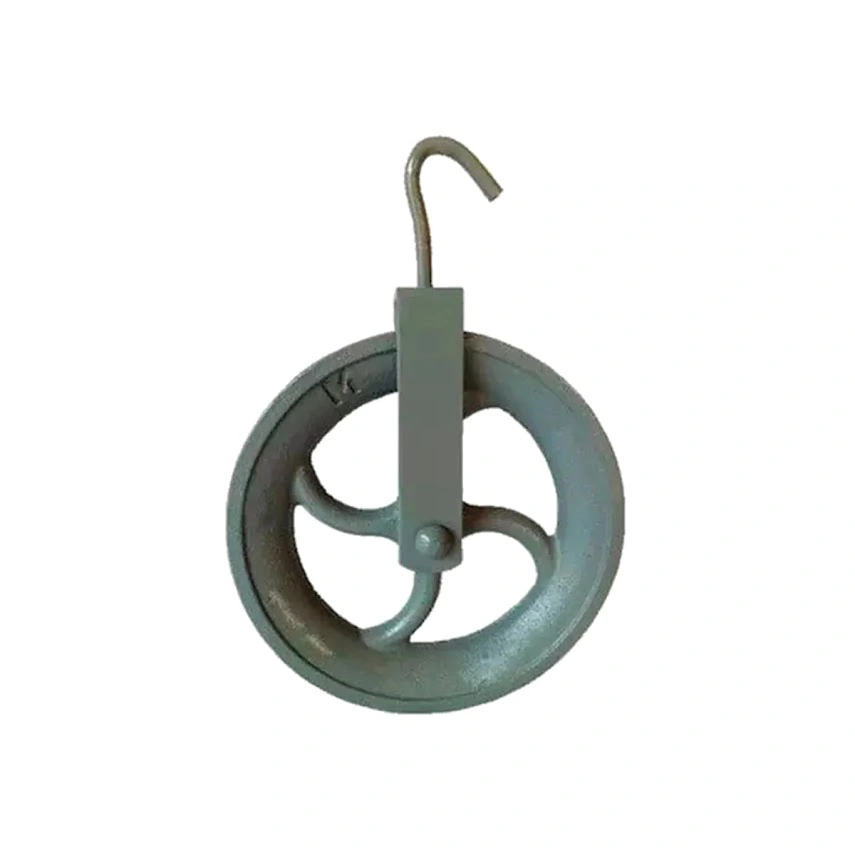 Roldana De Ferro Com Gancho - 70 Kg 8cm