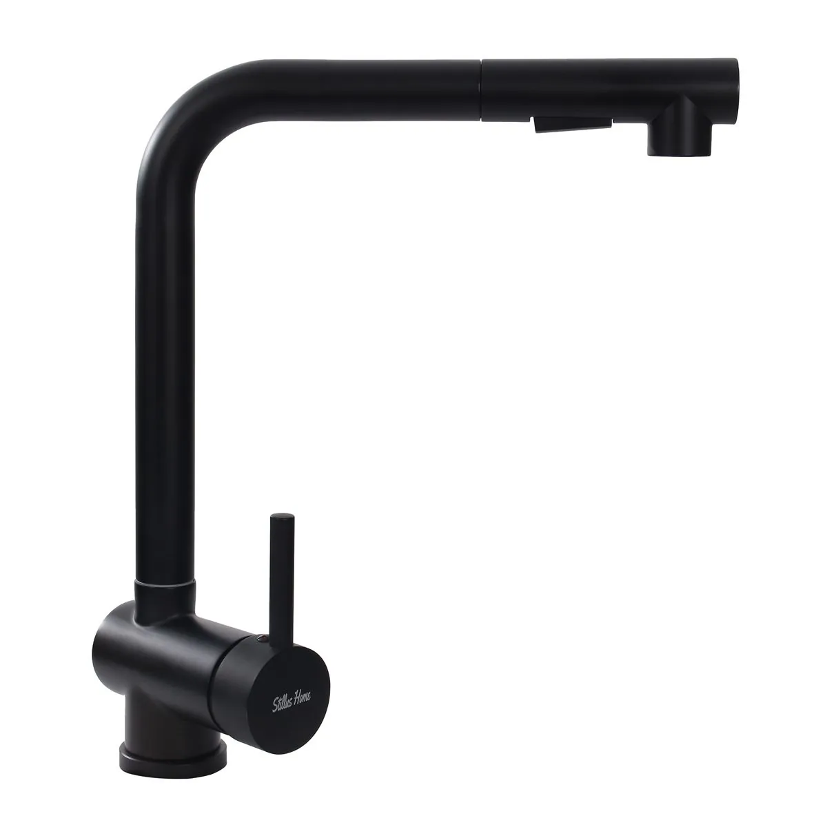 Torneira Cozinha Gourmet Preto Fosco Misturador Monocomando