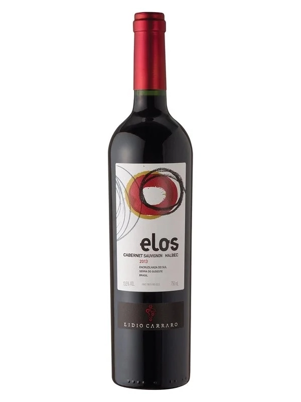 Vinho Elos Cabernet Sauvignon e Malbec Lidio Carraro 750 mL