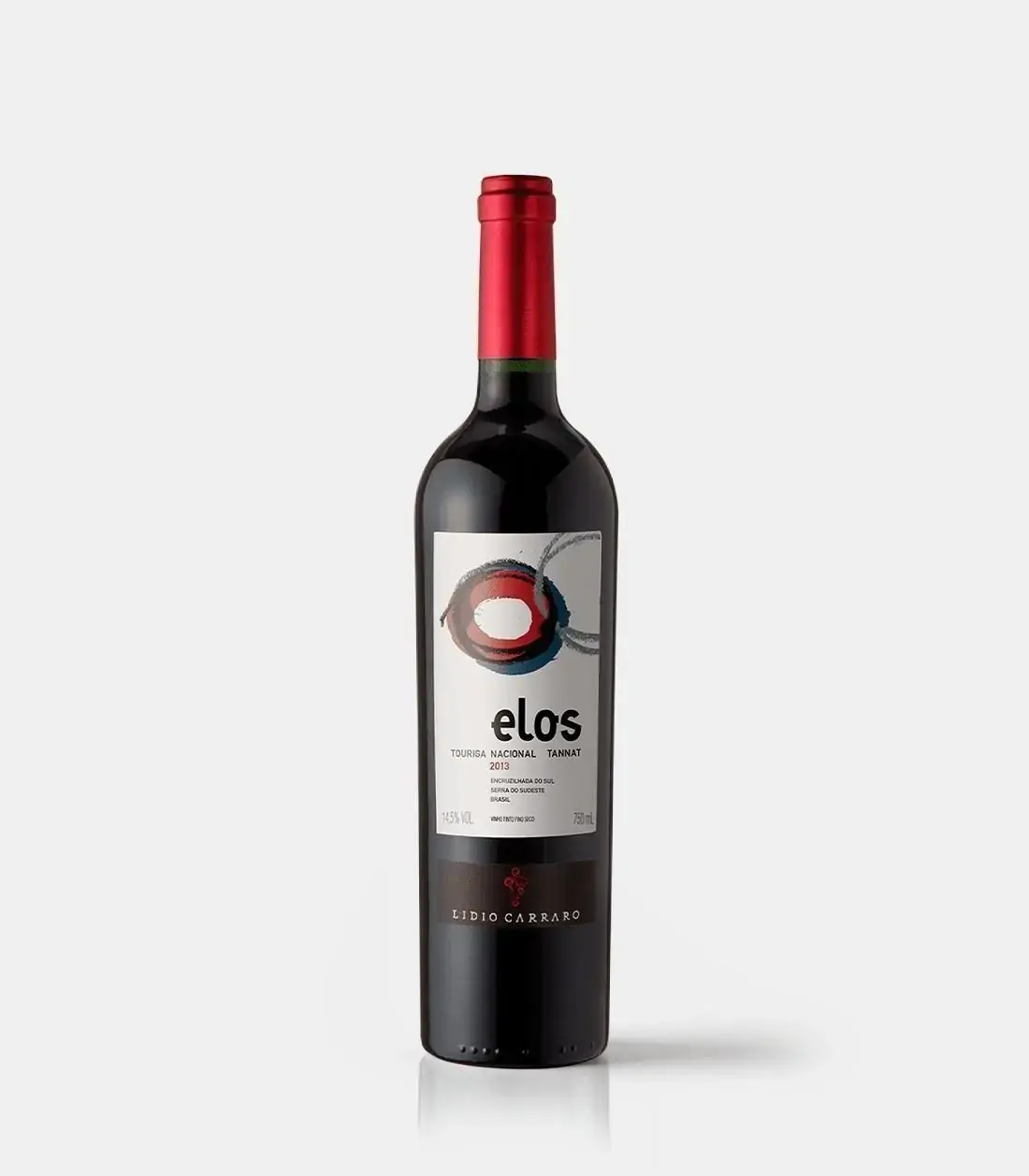 Vinho Elos Touriga Nacional e Tannat Lidio Carraro 750 mL