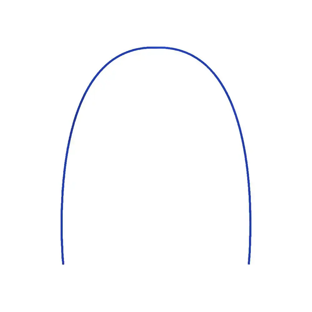 Arco Niti Cosmético Azul Superior - Tecnident - Arco Niti Cosmético Azul 0.18 Superior - Tecnident