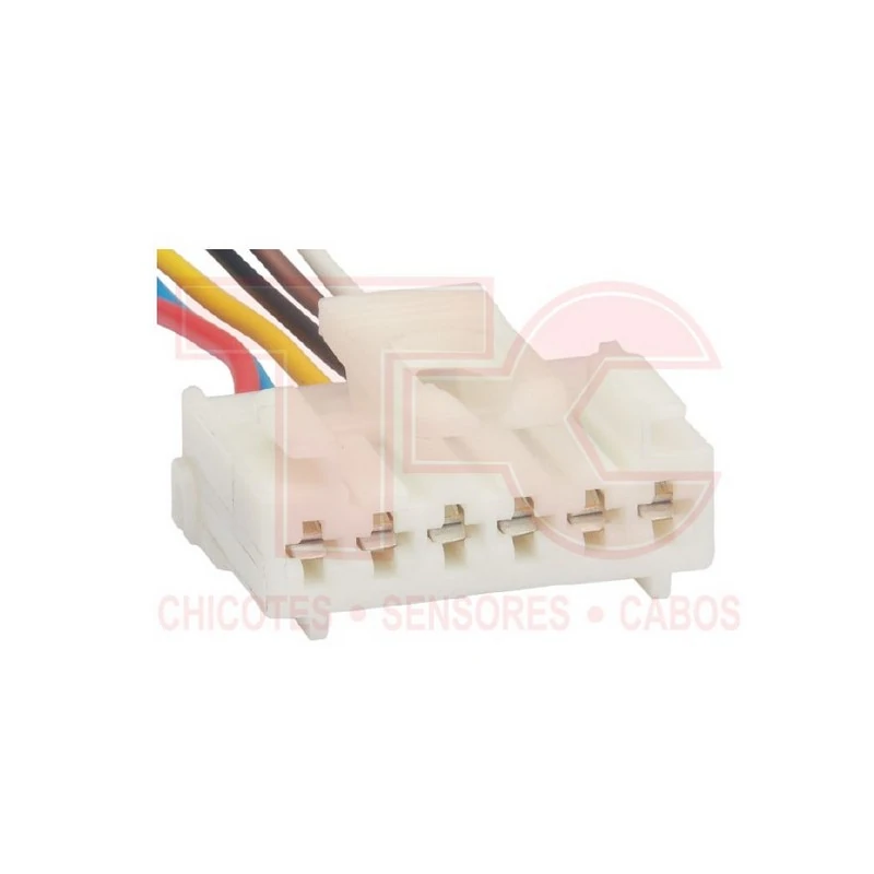 Kit Chicote Reparo da Lanterna FIAT PALIO 6 Vias - TC CHICOTES TC9061865