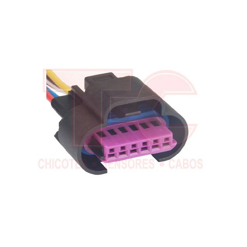 Chicote de Injeção Eletrônica 6 Vias - TC CHICOTES TC1061897