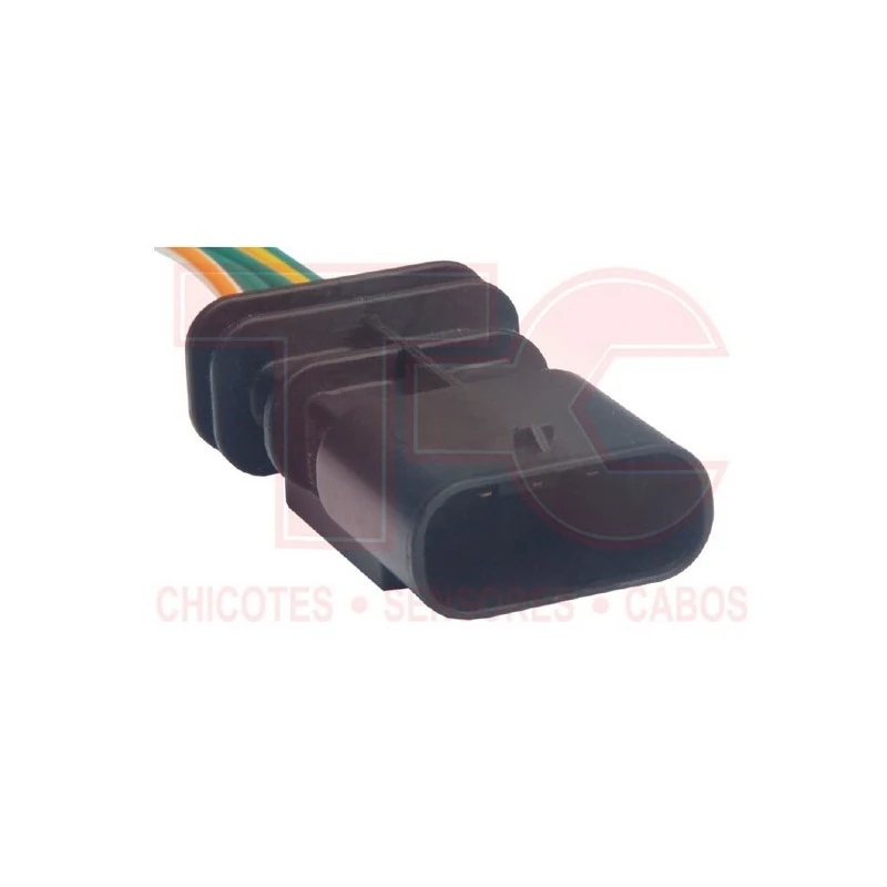 Chicote de Injeção Eletrônica Porta Macho 4 Vias - TC CHICOTES TC2042876