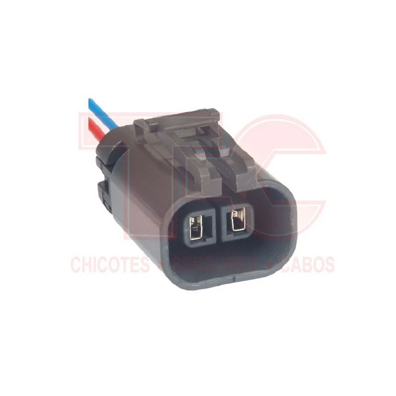 Kit Chicote Reparo de Injeção Eletrônica Porta Fêmea 2 Vias - TC CHICOTES TC9021904