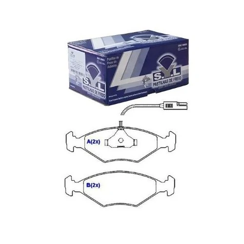Pastilha de Freio Dianteira com Sensor - SYL SYL1188