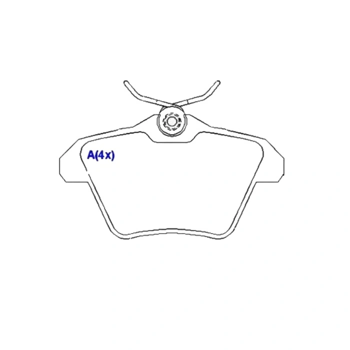 Pastilha de Freio Traseira ALFA ROMEO 156/164 - SYL SYL1007