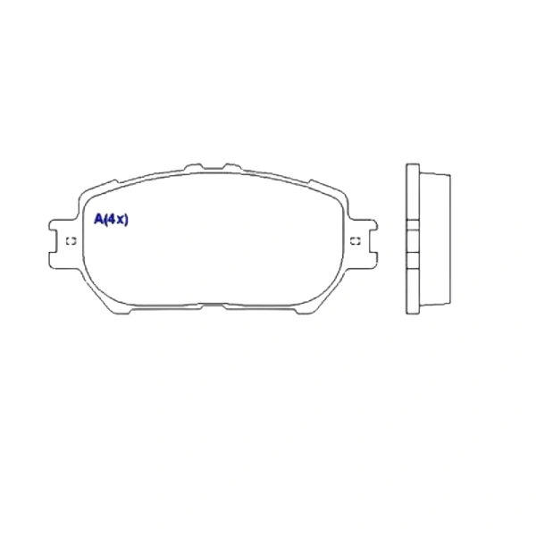 Pastilha de Freio Dianteira TOYOTA CAMRY - SYL SYL1394