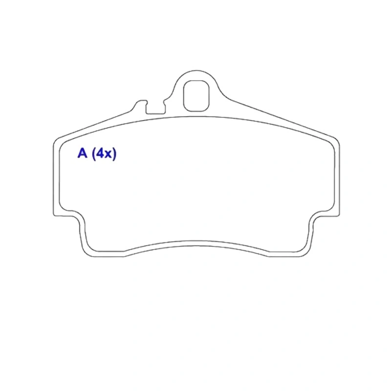 Pastilha de Freio Traseira PORSCHE 911 CARRERA/BOXSTER - SYL SYL1560