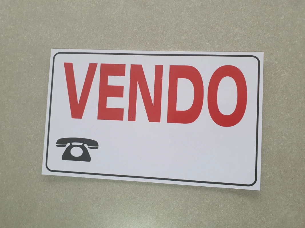 Placa Vendo P13 1 Ja Placas