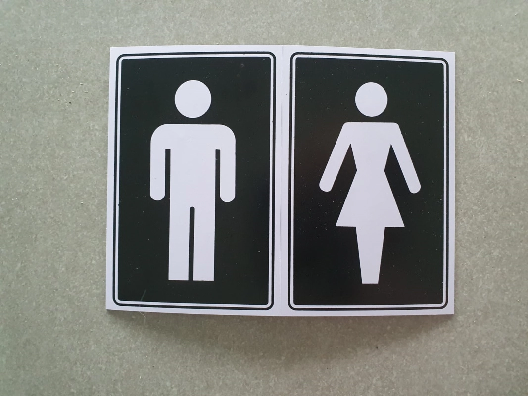 Placa Masculino Feminino A 467 J A