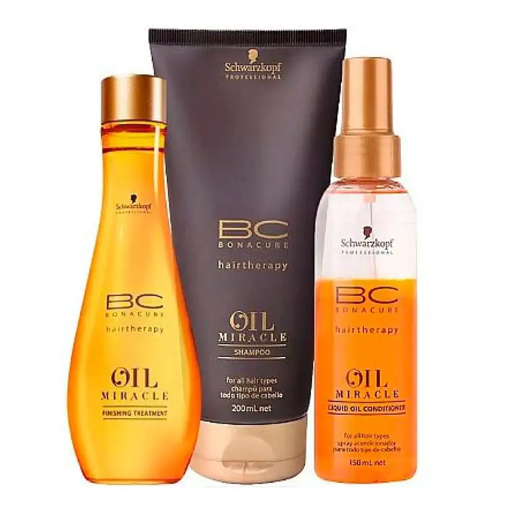 Bonacure Kit Terapia Ambar Oil Miracle Normal/fino