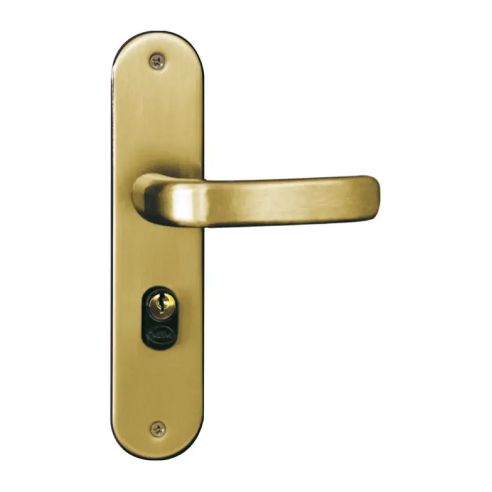 Fechadura Stilo Ext. Bronze Latonado Bl Esp. A/a Mgm