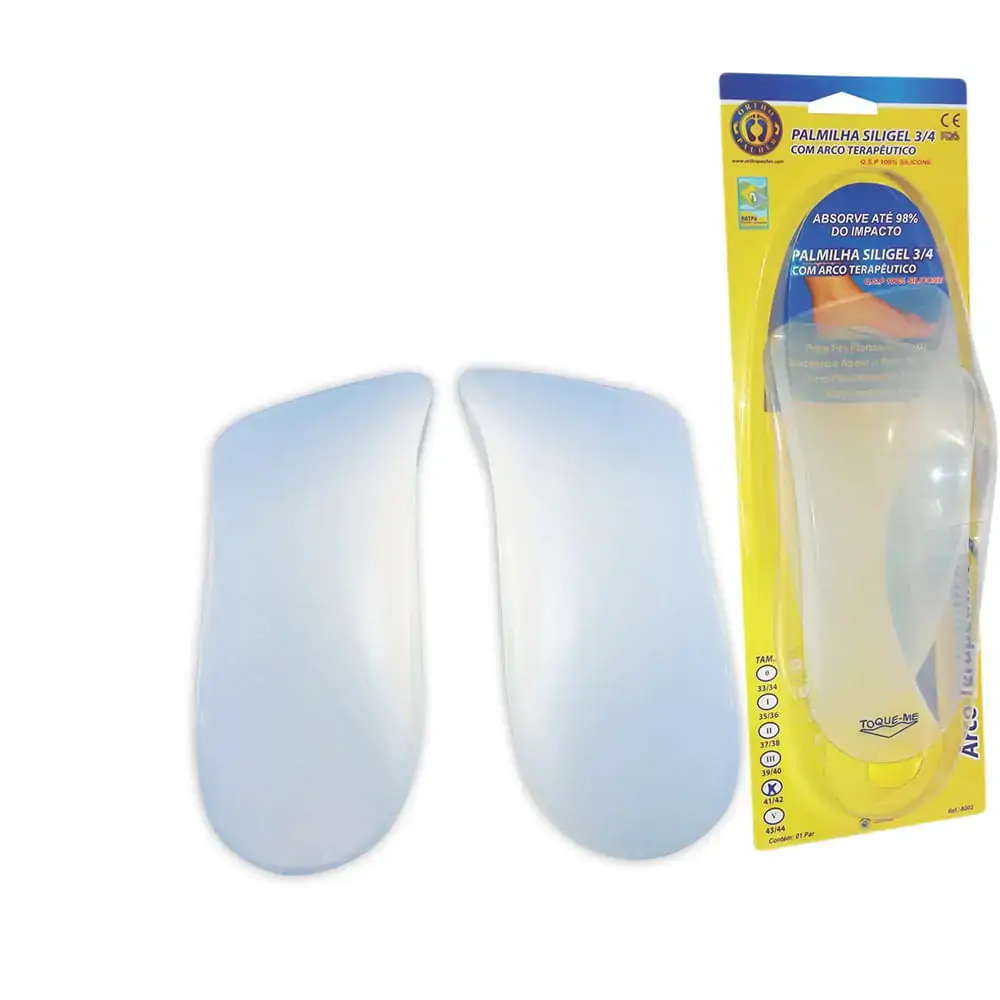 Palmilha 3/4 8002 Siligel com Arco Orthopauher 41/42