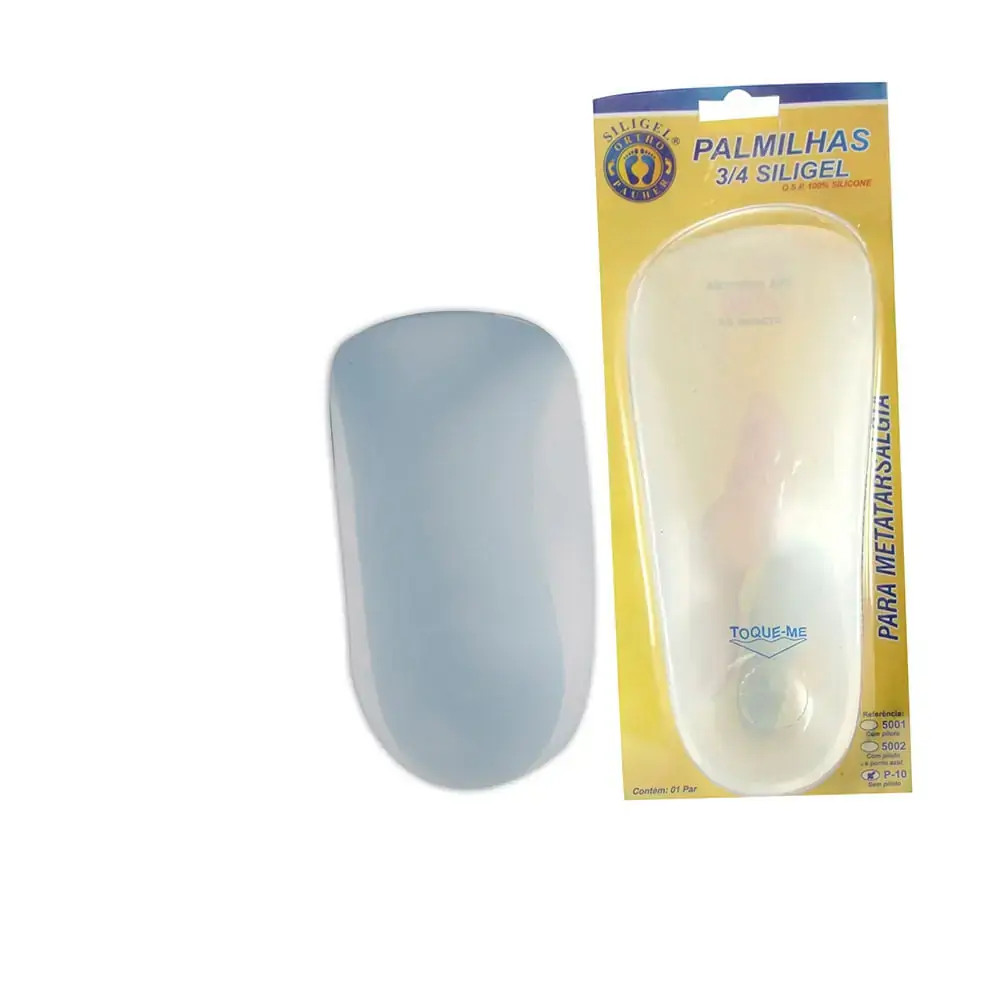 Palmilha 3/4 Siligel com Arco Brando P-10 Orthopauher 33/34