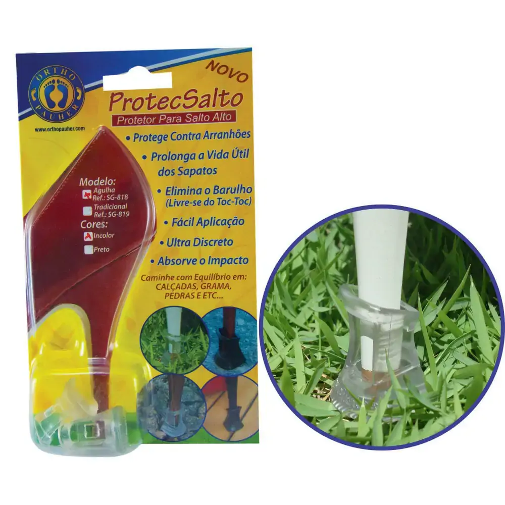Protetor para Salto Alto Tradicional SG-819 Orthopauher Preto