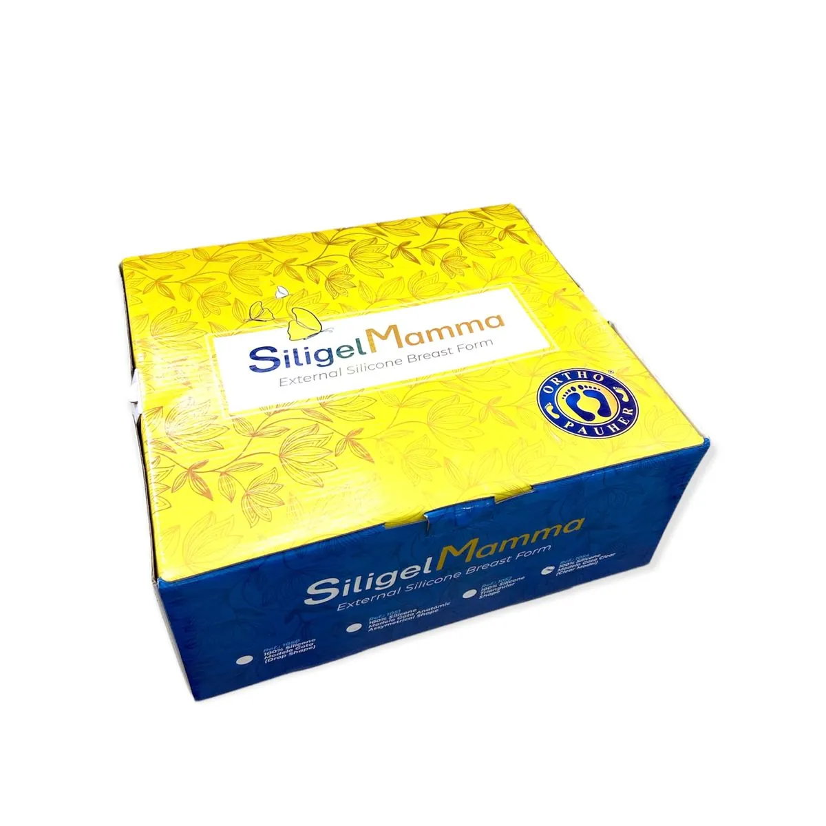 1054 - Prótese Mamária Externa De Silicone Gota - Cor: Incolor Tam: 3