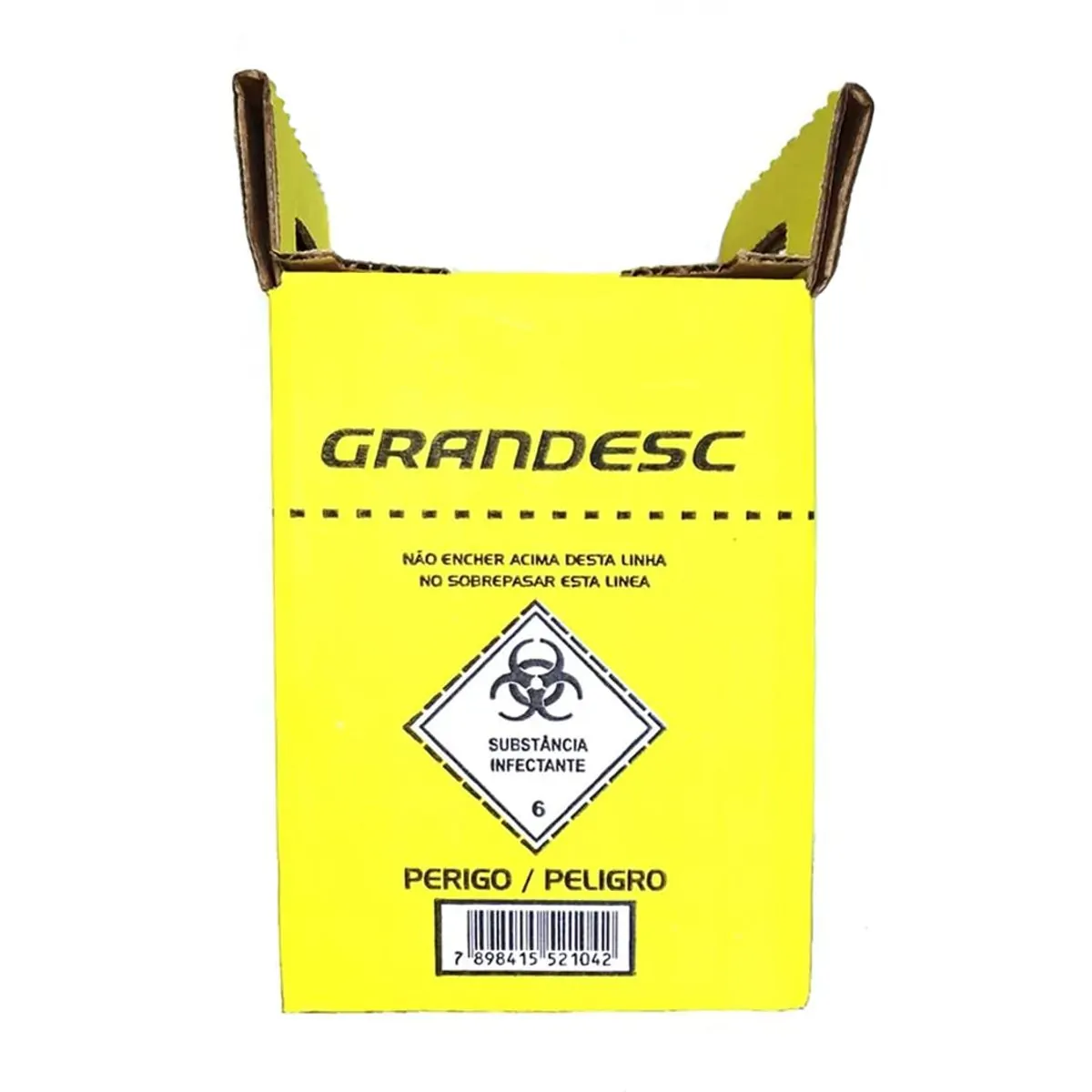 Coletor Perfuro-Cortante 1,5 Litros - Grandsec