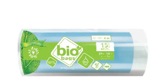Saco Para Lixo 100l Pack Lixo Bio Bags 15 Unidades