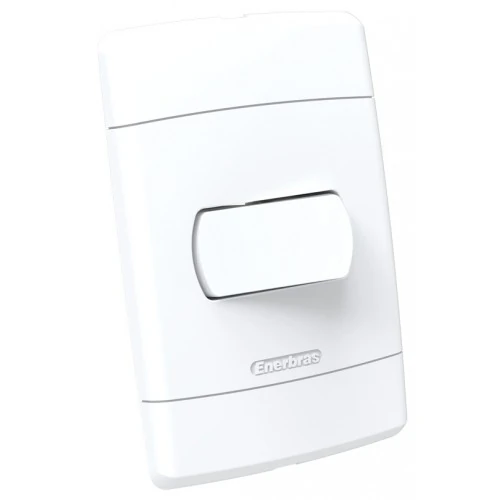 Conjunto Interruptor Simples 4x2 - Neo Sottile Enerbras Ens5106-es