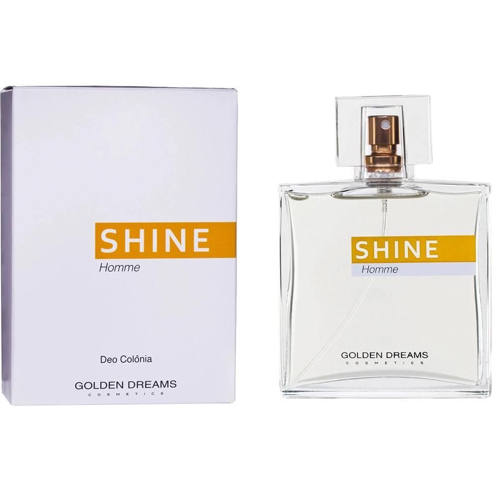 Desodorante Colônia Shine Golden Dreams Masculino 100ml