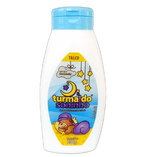 Talco Bebe Feliz 200gr Azul