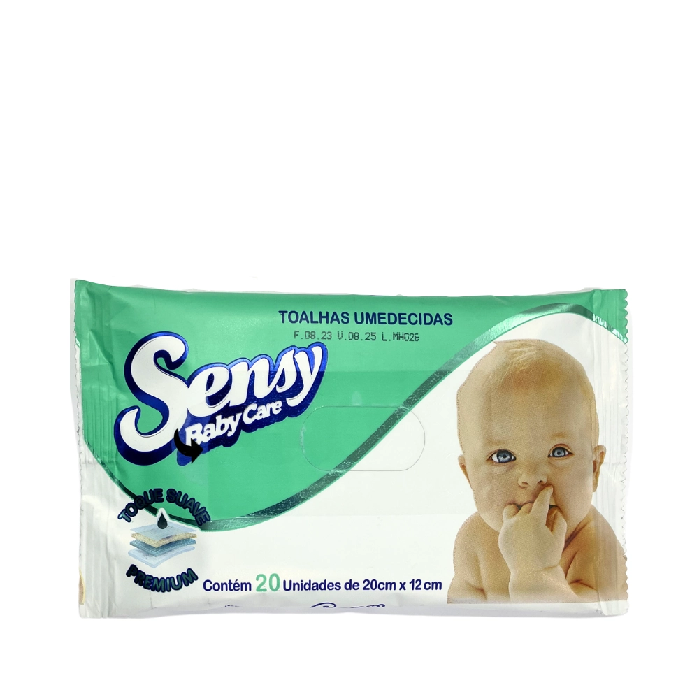 Lenco Umedecido Infantil Sensy Care 20un