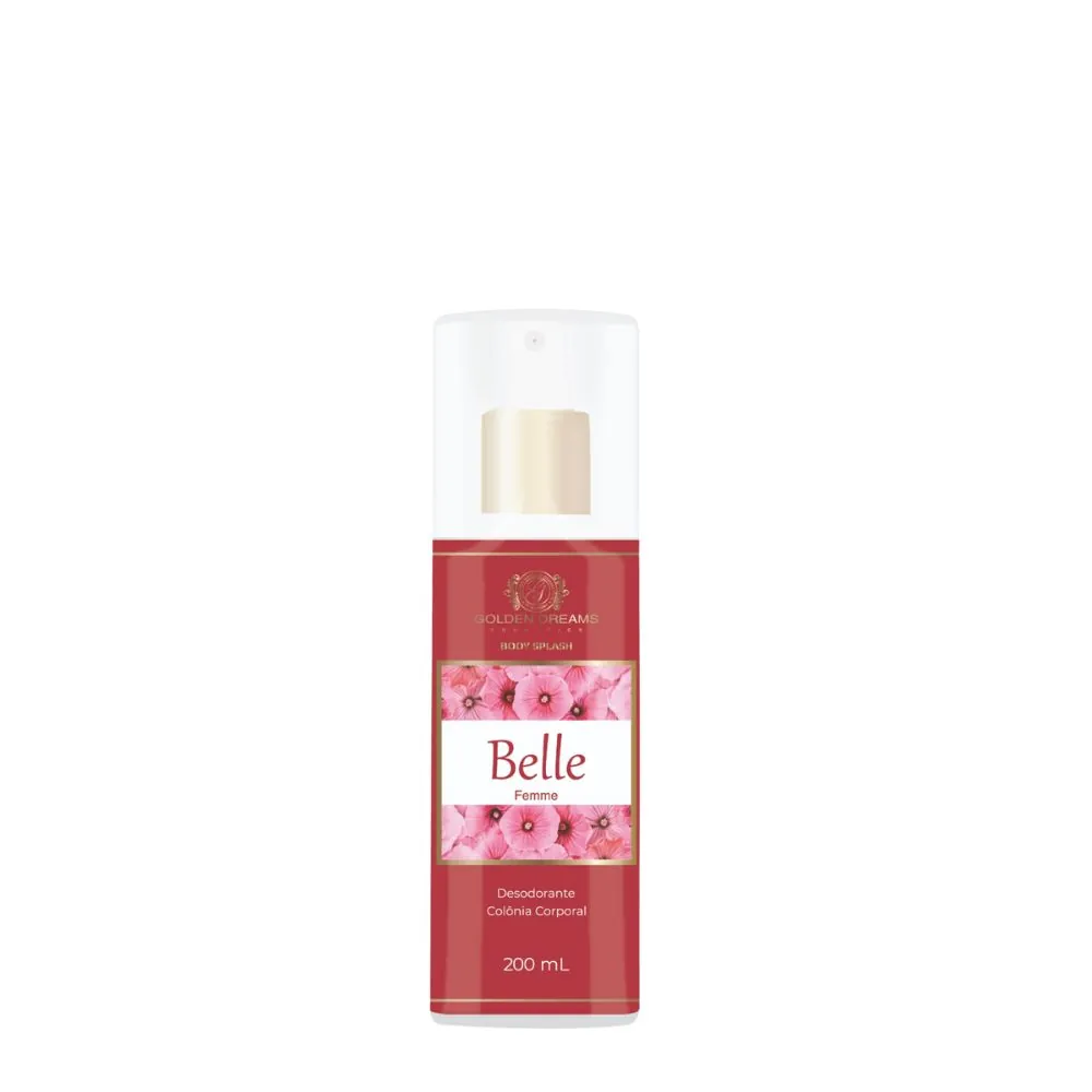 Body Splash Golden Dreams Belle 200ml