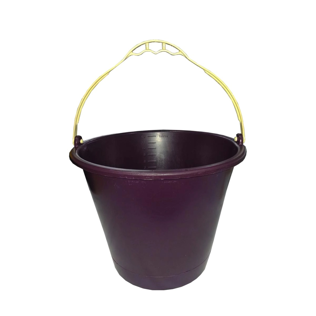 Balde Plástico Roxo 12 Litros - Brasipla