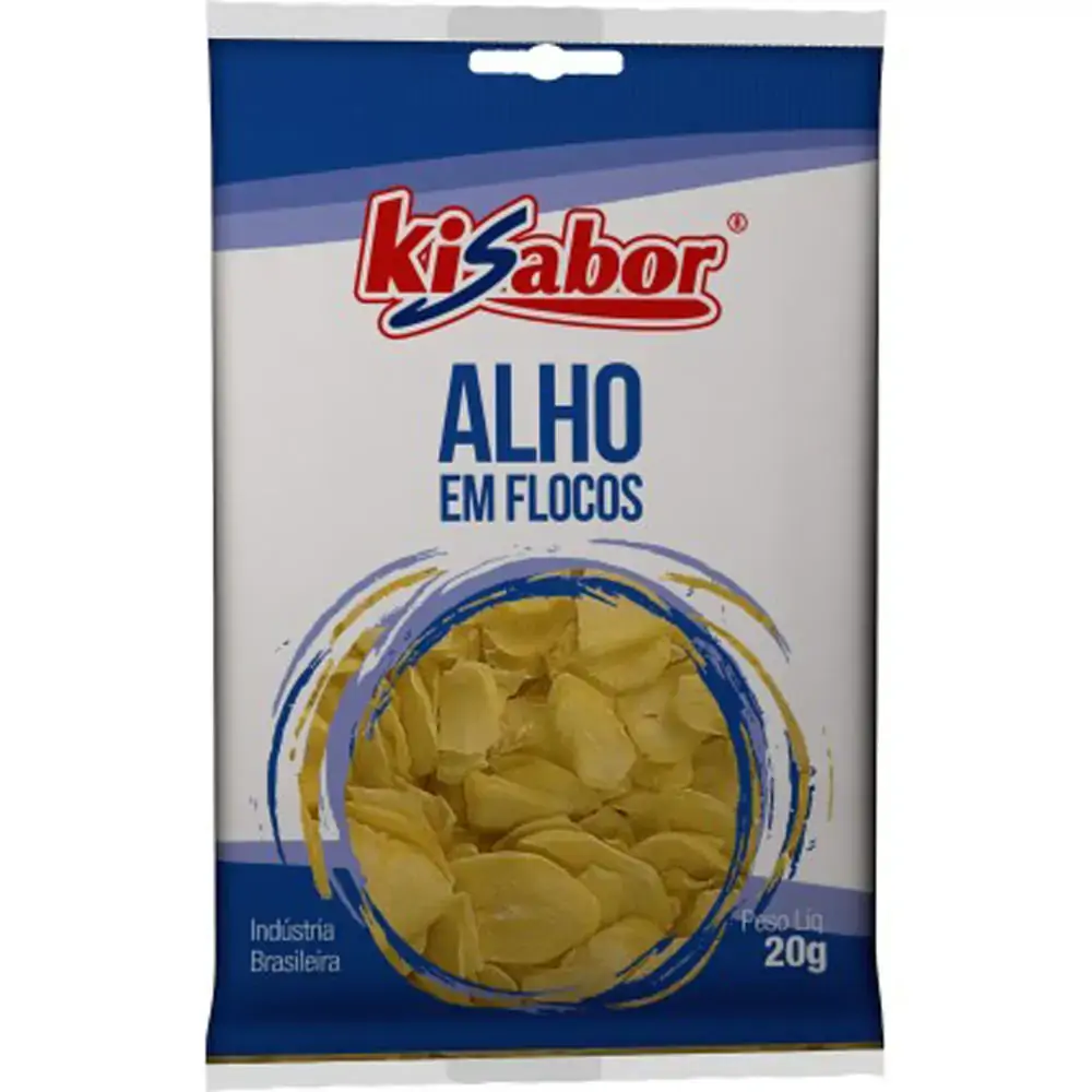 Temp Kisabor Alho Em Flocos