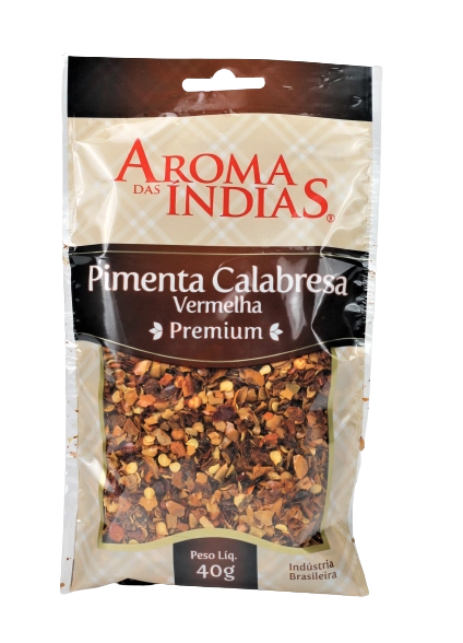Pimenta Kisabor 40gr Calabresa Flocos Ar Das Indias